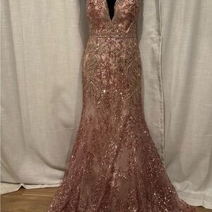 Cinderella Divine Rose Sequin Dress